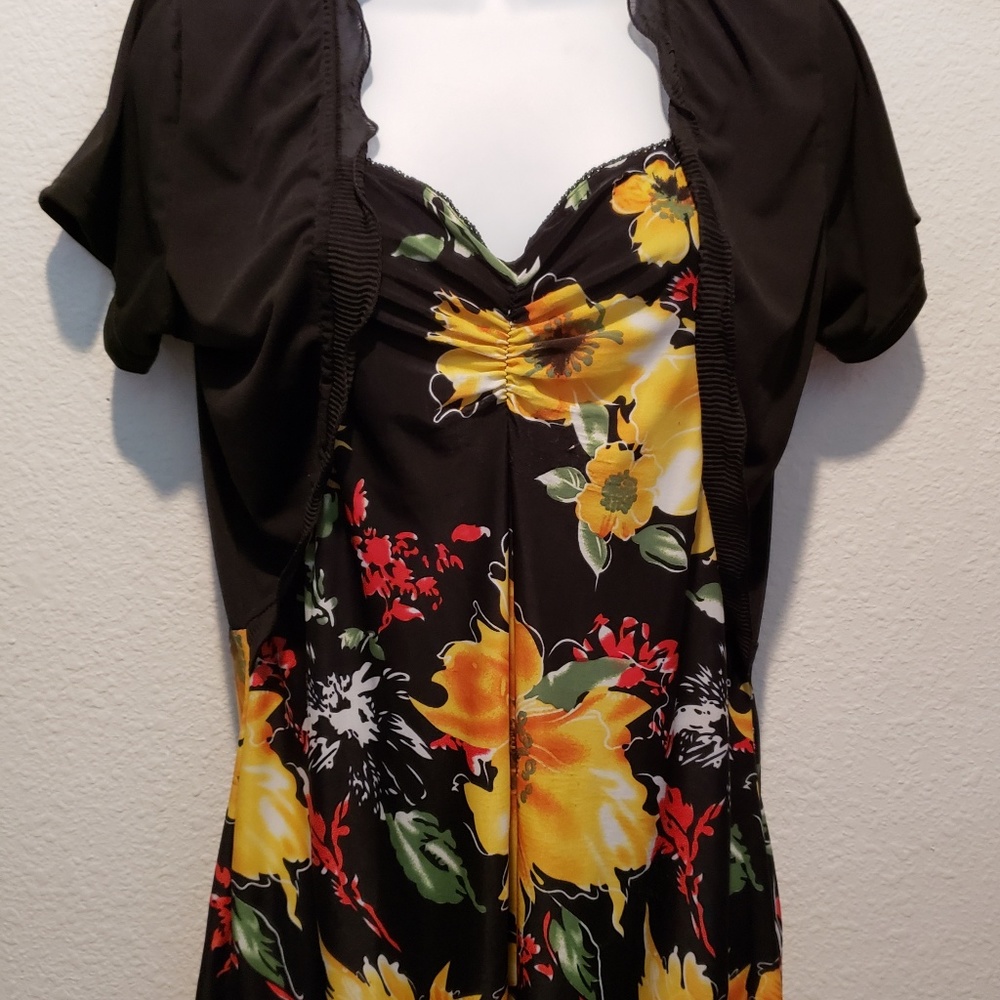 Takoni Womans Bolero blouse size L